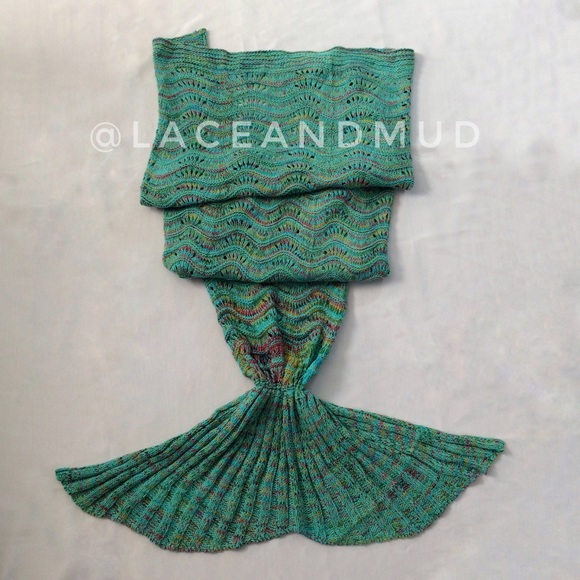 Other - Mermaid Tail Blanket Throw